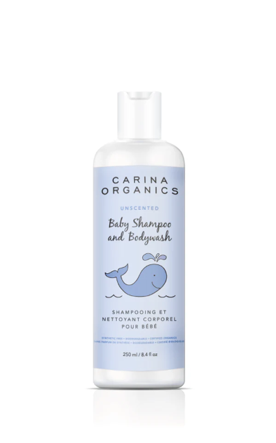 Carina Organics Baby Shampoo & Bodywash (Unscented)