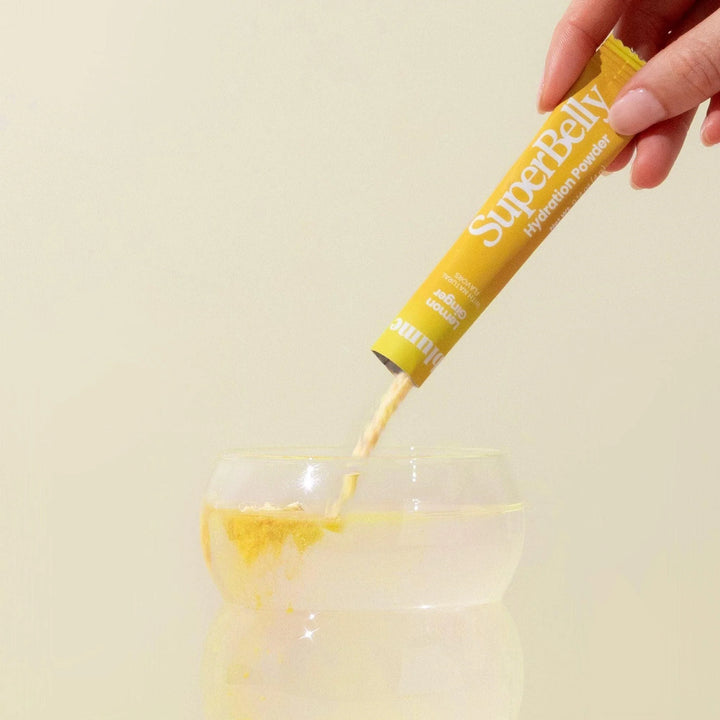 SuperBelly Hydration Lemon Ginger
