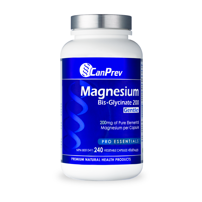 CanPrev Magnesium Bis·Glycinate 200mg Gentle Capsules