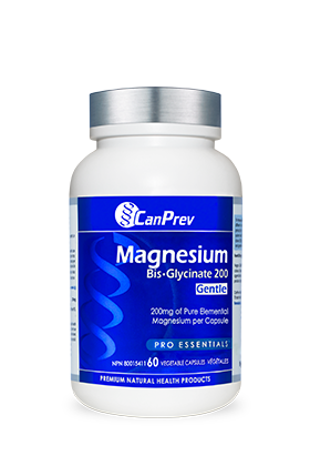 CanPrev Magnesium Bis·Glycinate 200mg Gentle Capsules