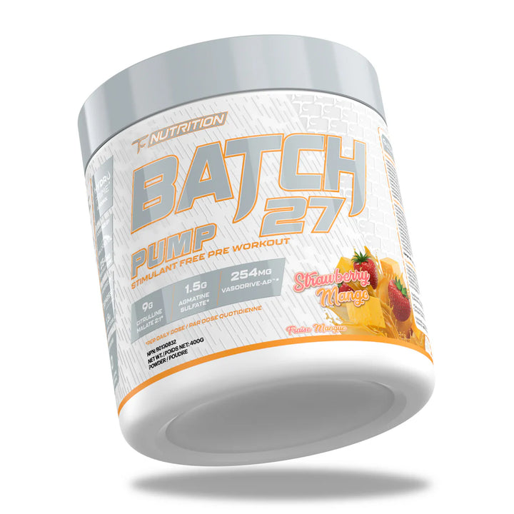 Batch 27 Stim-Free Pump Pre-Workout