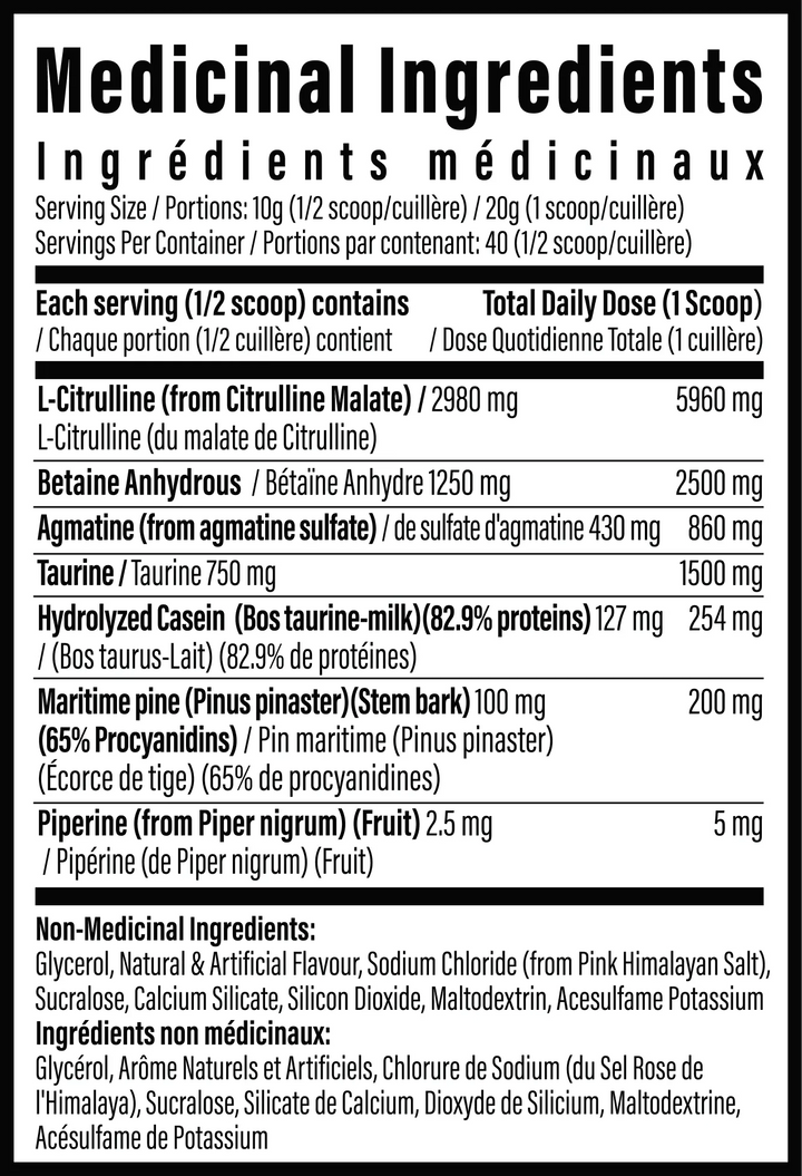Batch 27 Stim-Free Pump Pre-Workout