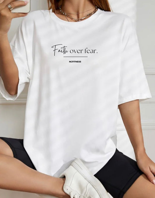 Faith Over Fear - Tshirt Unisex